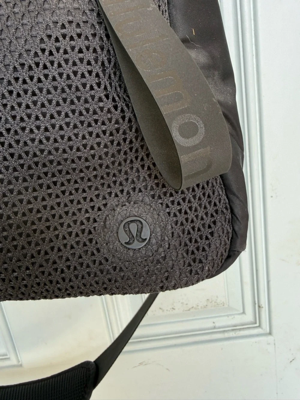 lululemon All Hours Duffel bag in black.